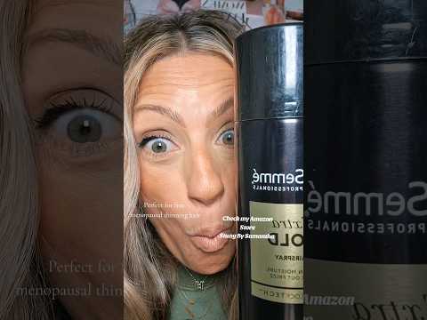 BEST INEXPENSIVE HAIRSPRAY! / Style Over 50 #makeupover50 #styleover50