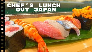 SUSHI BUN 鮨文 | Chef's lunch out Japan | Toyosu Market