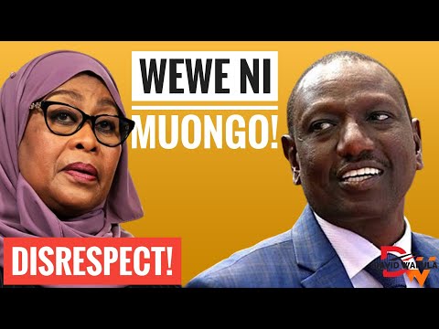 SULUHU HASSAN CALLS PRESIDENT RUTO A LIAR IN FRONT OF TANZANIANS!