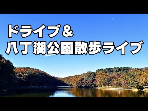 定番の湖へ向かう GOGO! ライブ配信中！