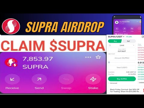 how to claim Supra Tokens||supra token claim process