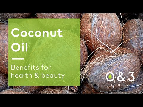 Coconut Oil - virgin, refined and organic, benefits for hair and skin care products