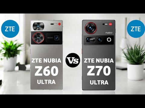 ZTE NUBIA Z60 ULTRA V/S ZTE NUBIA Z70 ULTRA #pn59tech