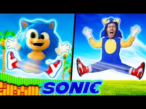 Stunts From Sonic The Hedgehog Movie In Real Life