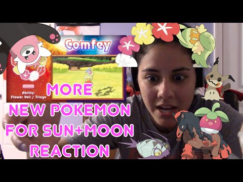 More New Pokemon for Sun+Moon Reaction!