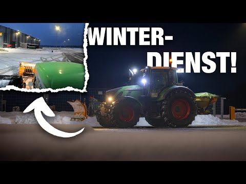 CabView Winterdienst 2023❄️|Schneeschieben POV mit Fendt 724 820 Vario |Schneeräumen | Snow Plowing|