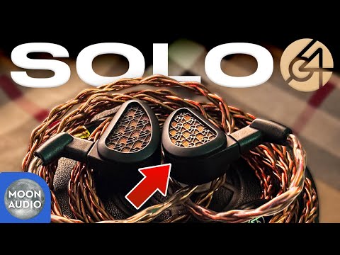 64 Audio Solo Planar Magnetic IEMs Unboxing | Moon Audio