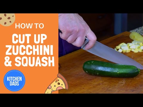 How to Cut a Zucchini or Squash | Learn to Cook the Basics