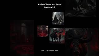 Souls of Snow and Tar Lookbook 1-1#aiart #nightcafestudio #shortnovel #shorts