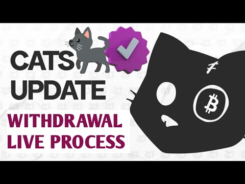 Cats Airdrop Withdrawal Process | Cats Withdrawal in Exchange Update | Cats Airdrop Update