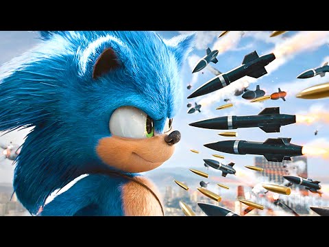 Sonic VS 100 Missiles