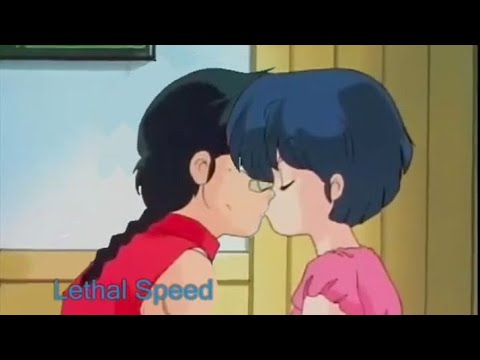 Ranma besa a Akane