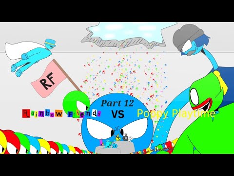 Rainbow Friends Vs Poppy Playtime Part 12 (lookie Vs Mini Huggy)