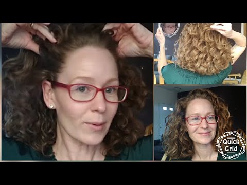 NoFrizz10 - Curly Hair 101 - DEMO Upright Refresh - Root Clips - Q&A