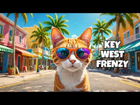 Cat's CRAZY Key West Adventure in self-driving Tesla!