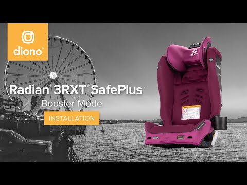 Diono® Radian® 3RXT® SafePlus™ | Convertible Car Seat | Booster Mode Installation | 2022-Present