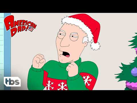 Stan Forgot To Bring a Present to the CIA’s Evil Santa Party (Clip) | American Dad | TBS