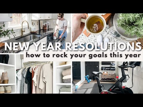 HOW TO STICK WITH YOUR NEW YEAR RESOLUTIONS | 4 Tips For Making A Plan To Reach Your Goals This Year