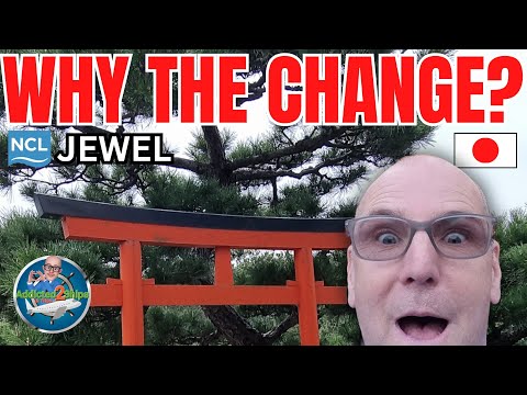 Norwegian Jewel Cruise: Why The Port Change? #norwegianjewel #norwegiancruiseline #japan