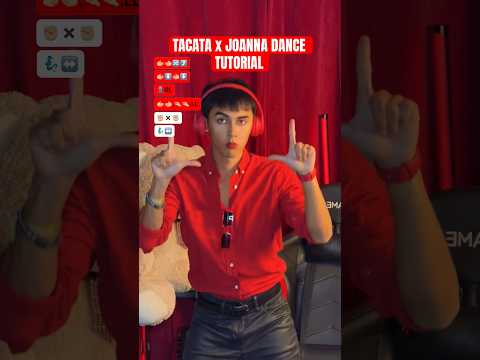 TACATA x JOANNA DANCE TUTORIAL #shortdancer #dancechallenge