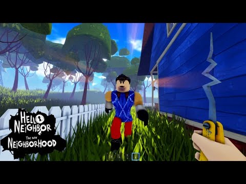 Hello Neighbor: The New Neighborhood - Full Walkthrough (Roblox)