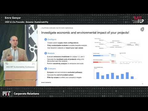 2024 MIT Sustainability Conference: Startup Exchange Lightning Talks - Sesame Sustainability