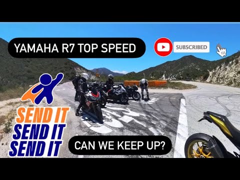 Yamaha R7 top speed canyon dyno