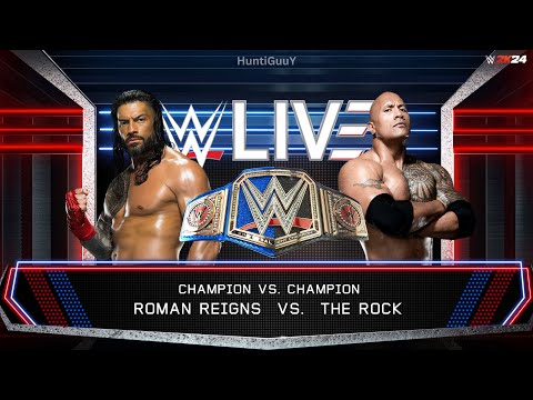 Roman Reigns vs The Rock | WWE Live - Extreme Rules Match | FULL MATCH | UNDISPUTED CHAMPIONSHIP