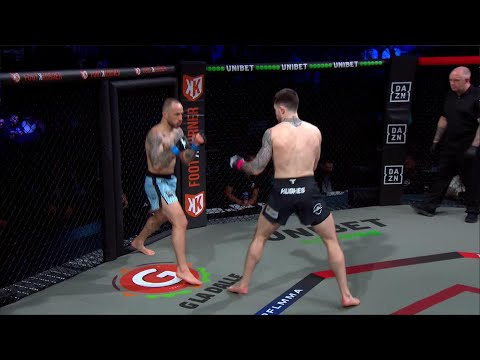 Incredible knockout from Connor Hughes! #MMA #PFL #Shorts