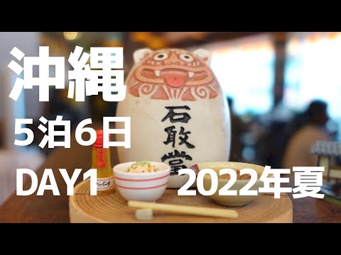 ◆夏の沖縄 5泊6日◆小学生の女子と2人旅【Vlog】DAY１　♯1／新千歳空港から那覇空港へ／国際通り／わらゆいで民謡生ライブ／ワイズキャビン＆ホテル那覇国際通り