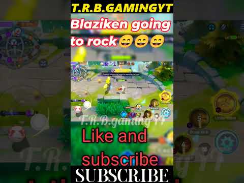 Blaziken Regieleki fight #T.R.B.Gaming YT#pokemonunite #shortspokemonunite #virl#shorts#gaming #new