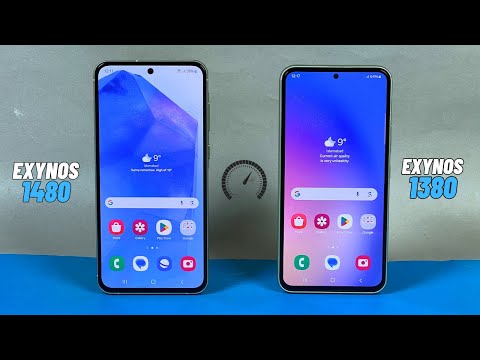 Samsung Galaxy A55 5G vs Galaxy A54 5G - Speed Test & Comparison!