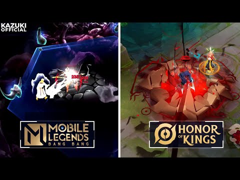 MLBB VS HOK WHO HAS BETTER JJK SKIN | COMPARISON GOJO & ITADORI