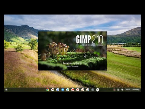 ChromeOS | Linux Development Environment | Install GIMP onto a Chromebook