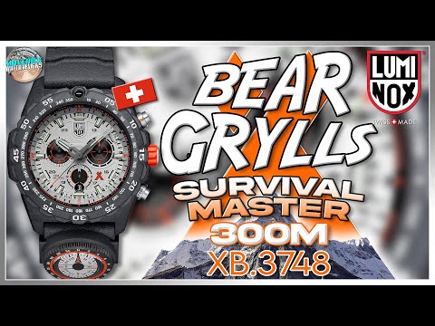 Luminox's 35th Anniversay + Giveaways! | Luminox Bear Grylls Survival Master Chronograph XB.3748