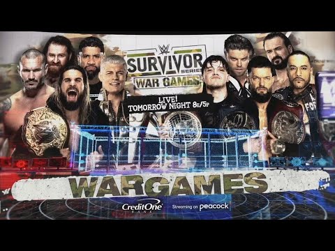 WWE Survivor Series | War Games 2023 Official And Full Match Card HD