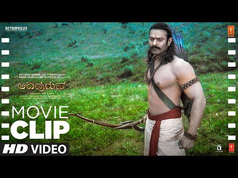 Raghav was attacked by demons🏹" (Movie Clip #2): Prabhas | Saif | Kriti Sanon | Adipurush