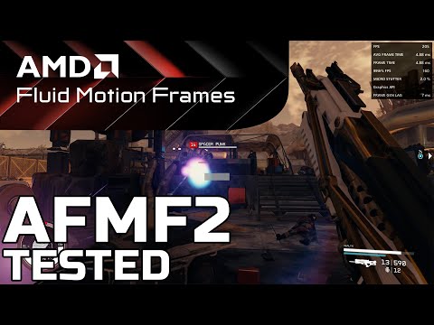 AMD AFMF 2 TESTED - AMD Fluid Motion Frames 2 LATENCY + FPS BENCHMARK