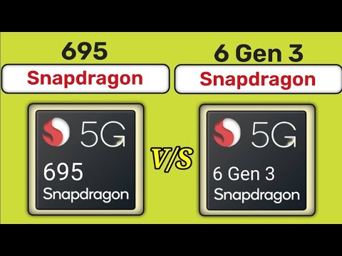 Snapdragon 695 vs Snapdragon 6 Gen 3