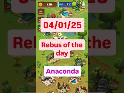 Rebus Of The Day Zoo 4 January | Zoo Rebus Of The Day | Rebus Of The Day Zoo Code #shorts