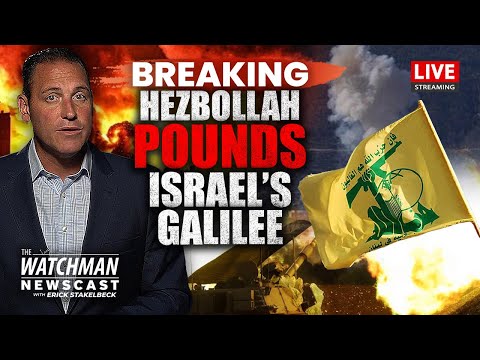 Hezbollah Rockets BOMBARD Israel’s Galilee; Iran NEW FRONT in West Bank | Watchman Newscast LIVE