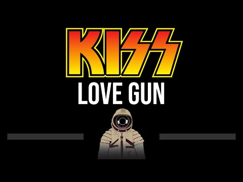 KISS • Love Gun (CC) 🎤 [Karaoke] [Instrumental]