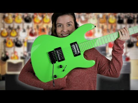 Dean Guitars Custom Zone 2 HB II Florescent GREEN