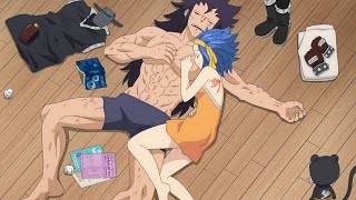 Gajeel & Levy moment - Fairy Tail 100 Years Quest 🩵