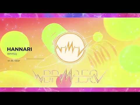 BPM15Q - HANNARI TeddyLoid Remix (official Audio visualizer)