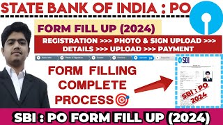 SBI PO FORM FILL UP 2024 | SBI PO FORM KAISE BHARE 2024 | HOW TO FILL SBI PO FORM 2024 | SBI PO 2024