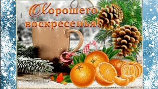 ХОРОШЕГО ВОСКРЕСЕНЬЯ 🌷Доброе утро! #доброеутро #своскресеньем #доброгоутравоскресенья