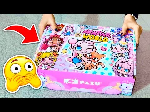 😍👉🎁I WON ANOTHER SECRET GIFT BOXFROM THE PAZU AVATAR WORLD GAME |NEW KAWAII BOX🌎🎁