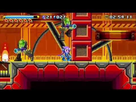 Freedom Planet [Lilac Walkthrough] - Stage 6 - Thermal Base