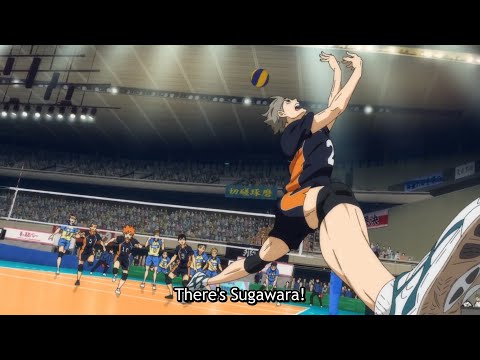 Haikyu!! TO THE TOP ||ヒナタは合宿に参加することに必死だ。烏野と伊達工の試合。烏野は日向を攻撃に混ぜ込み、デートテックを倒そうとする。|| ハイキュー TO THE TOP